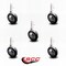 Service Caster 2.25 Inch Bright Chrome Soft Tread Ball Caster - 3/8 Inch Threaded Stem, 5PK SCC-TS01S214-DCR-BC-3816112-5 - alternate 3